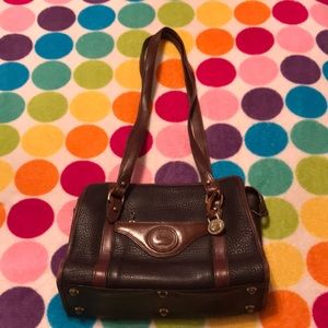 Vintage Dooney 🦆 Dark Brown shoulder Bag Purse